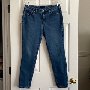 "Bristol Skinny Ankle" jean (medium wash/faded blue)